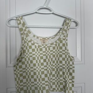 Billabong Checkered Women's Tank Top